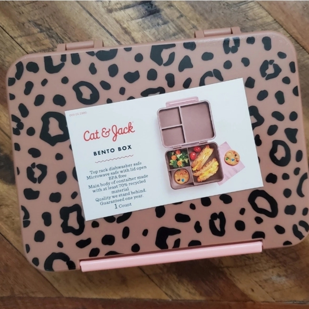 Cat & Jack Leopard Print Bento Box